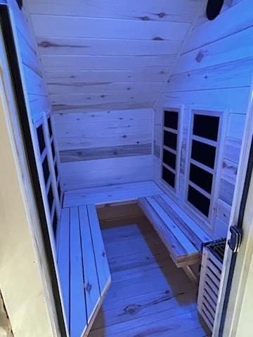 Custom sauna interior photo